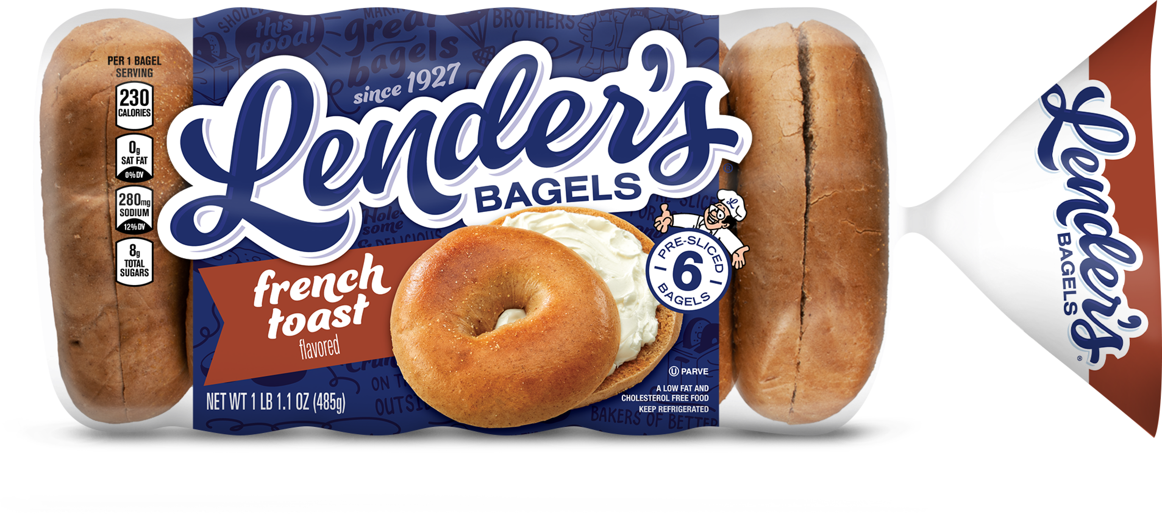 Lender&#039;s French toast bagels
