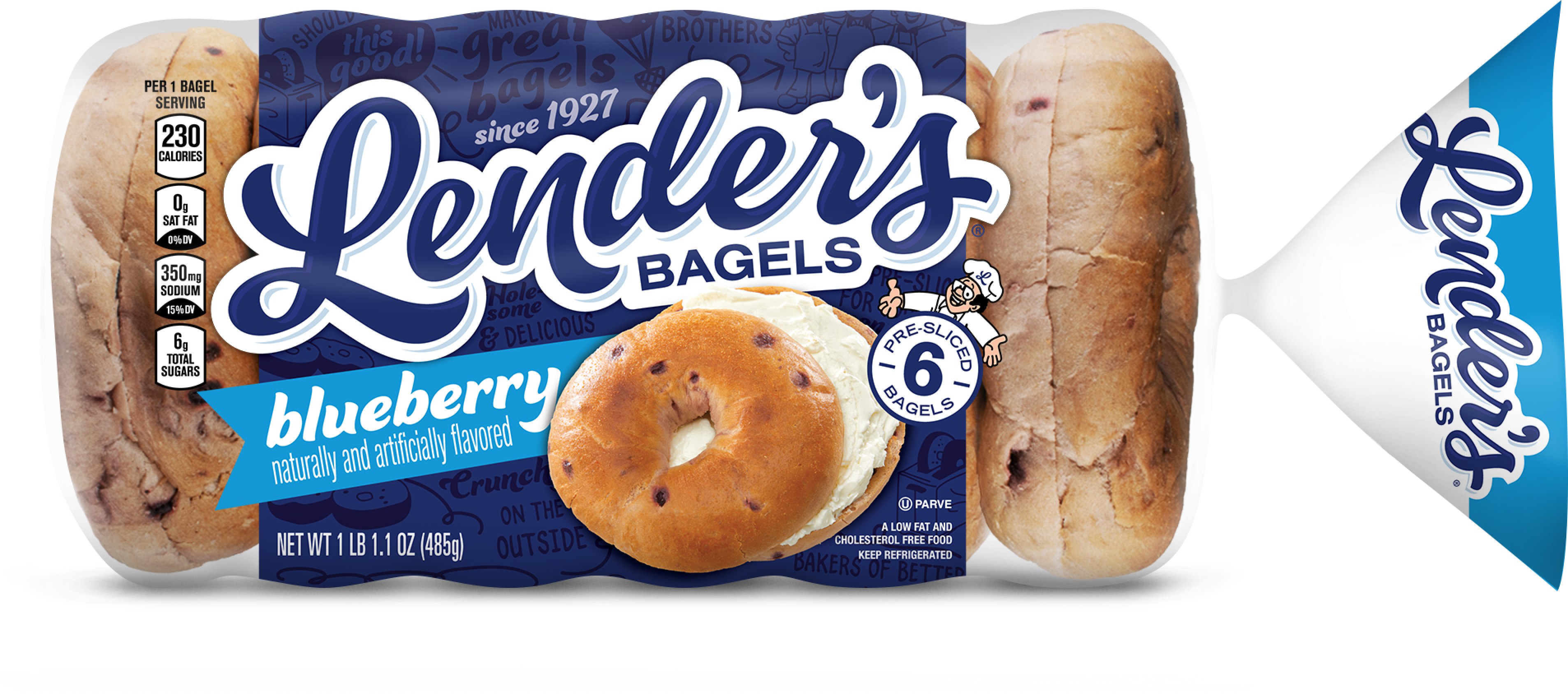 Lenders Blueberry bagels