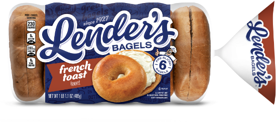 package of french toast bagels