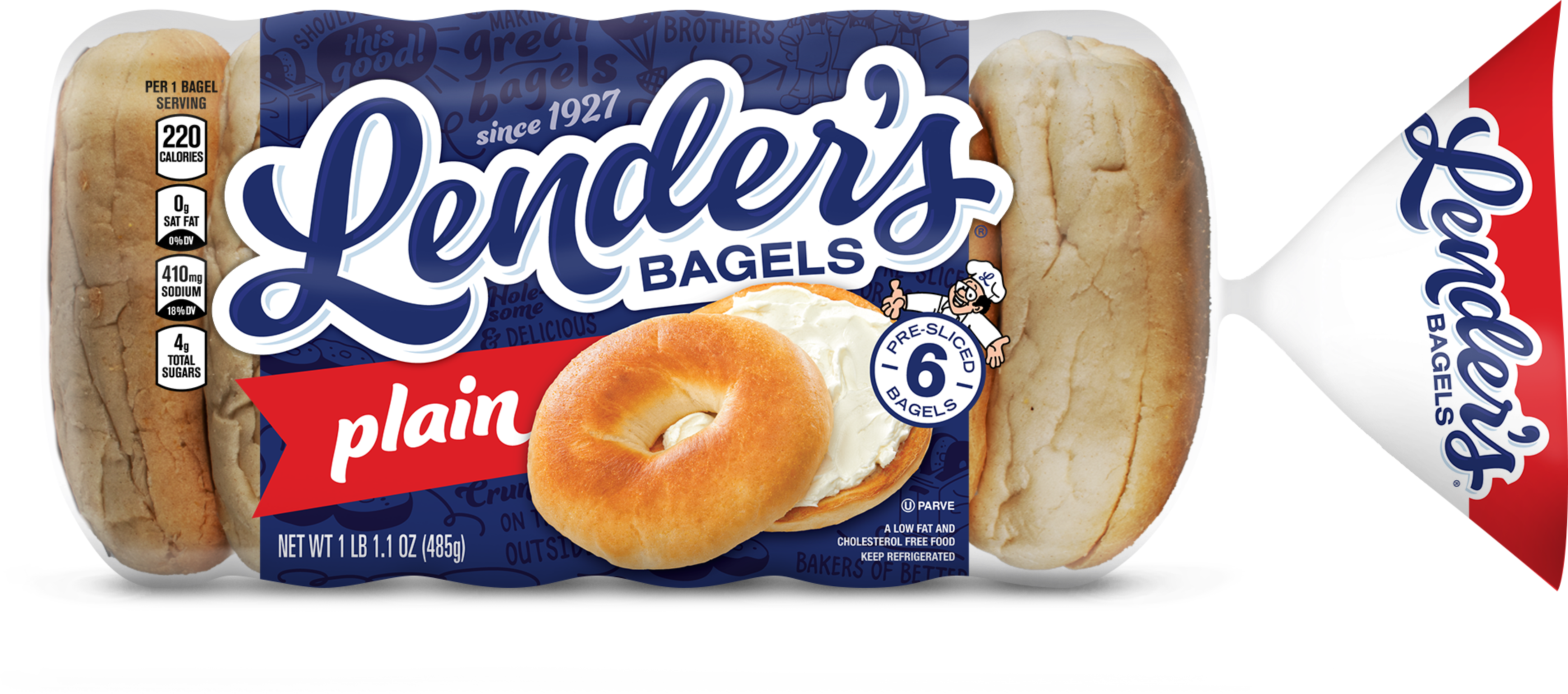 Lenders Plain Bagels