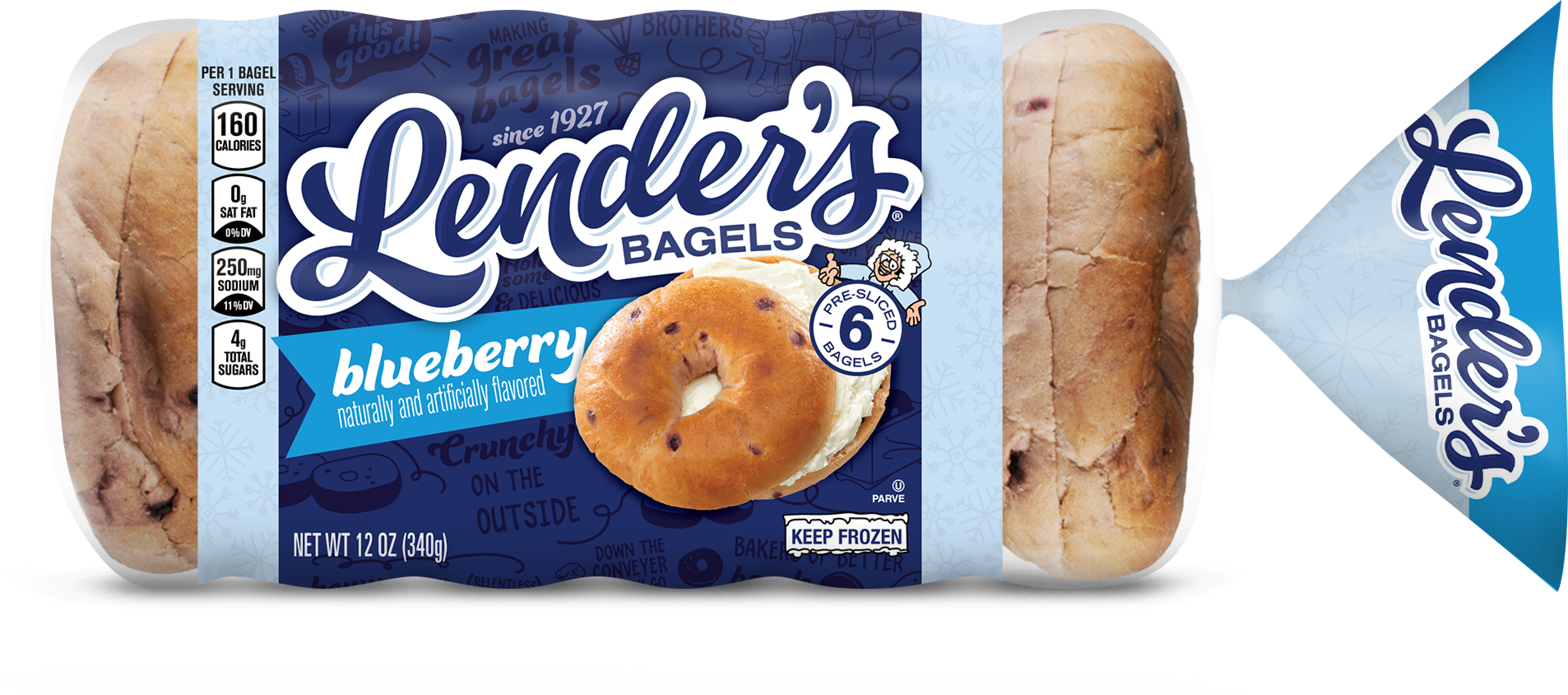 Lender&#039;s Blueberry bagels