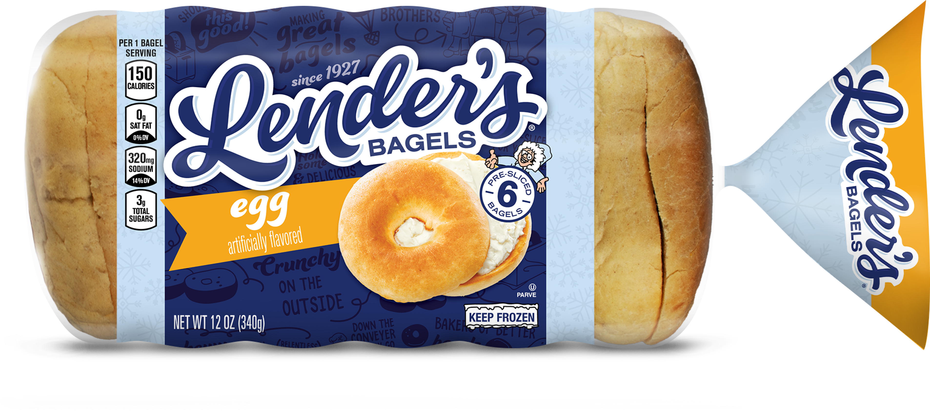 Lender&#039;s egg bagels