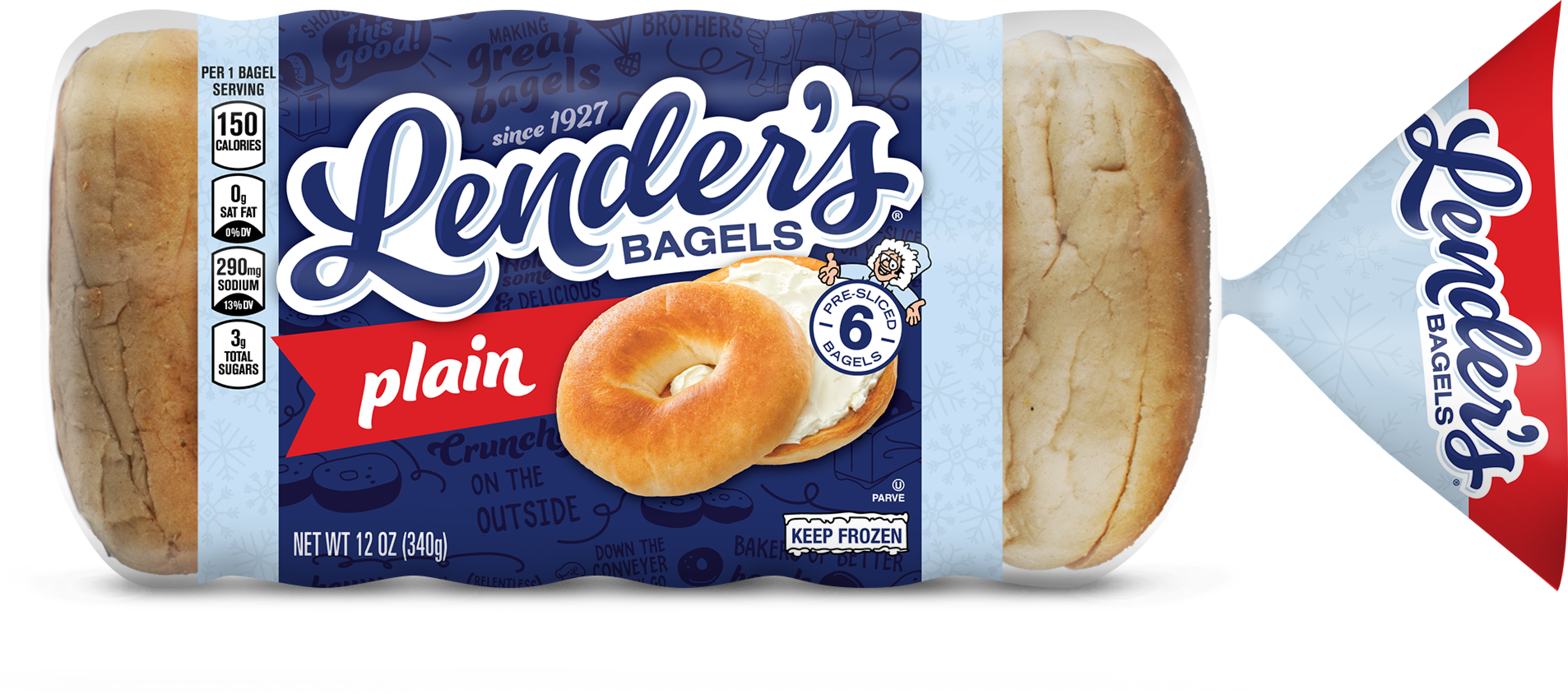 Lenders Plain Bagels