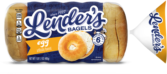 Refrigerated Egg Bagel Product Package