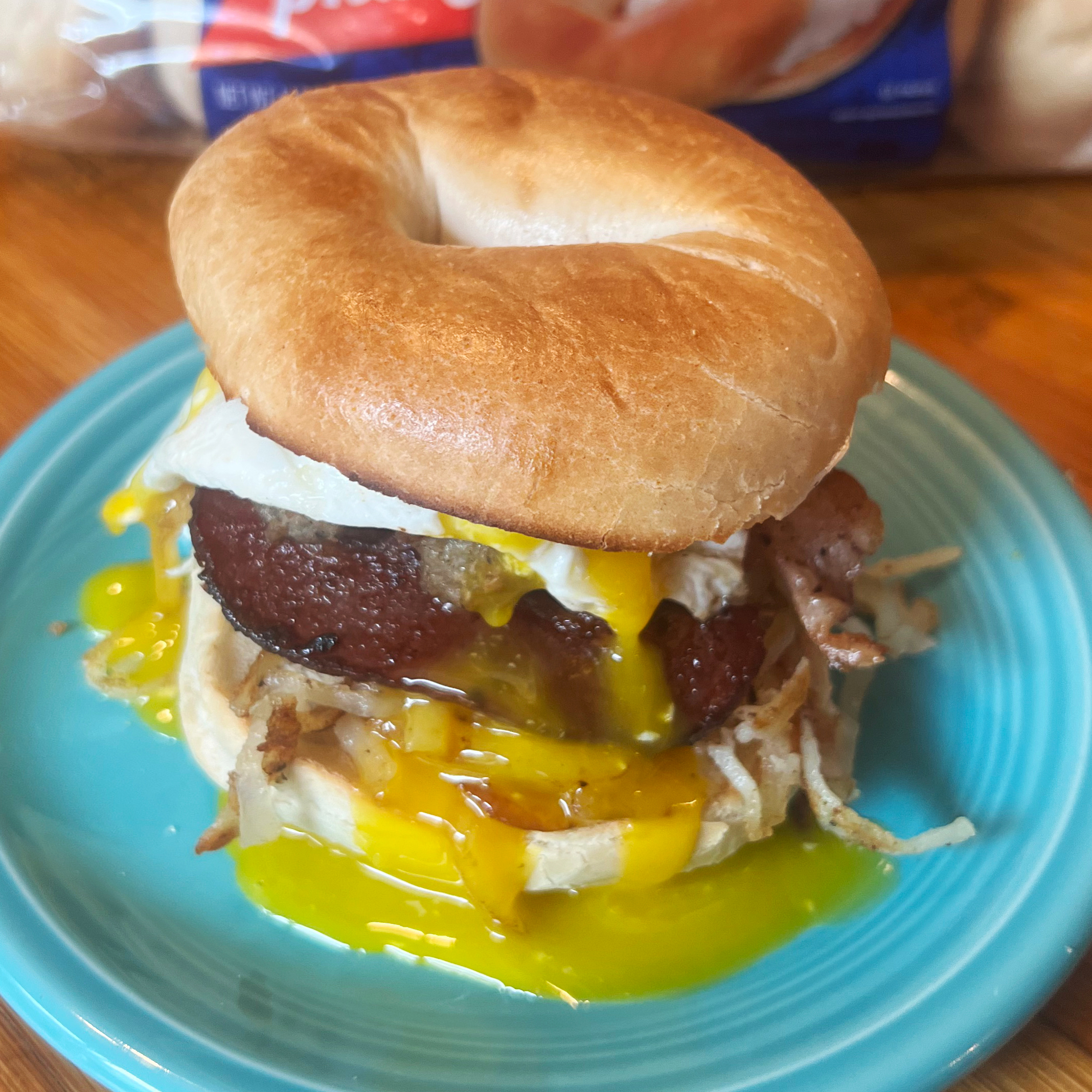 breakfast sandwich